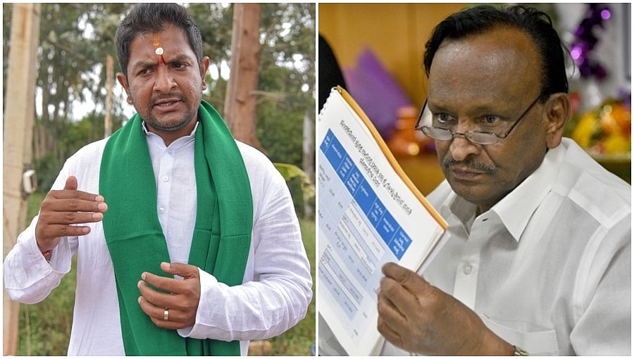 ಶರತ್ ಬಚ್ಚೇಗೌಡ ಕುಟುಂಬ ಬಡವರ 229 ಎಕರೆ ಕೃಷಿ ಜಮೀನು ಕಬಳಿಸಿಕೊಂಡಿದೆ: ಸಚಿವ ಎಂಟಿಬಿ ನಾಗರಾಜ್ ಗಂಭೀರ ಆರೋಪ