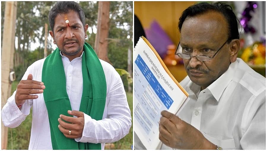 ಶರತ್ ಬಚ್ಚೇಗೌಡ ಕುಟುಂಬ ಬಡವರ 229 ಎಕರೆ ಕೃಷಿ ಜಮೀನು ಕಬಳಿಸಿಕೊಂಡಿದೆ: ಸಚಿವ ಎಂಟಿಬಿ ನಾಗರಾಜ್ ಗಂಭೀರ ಆರೋಪ