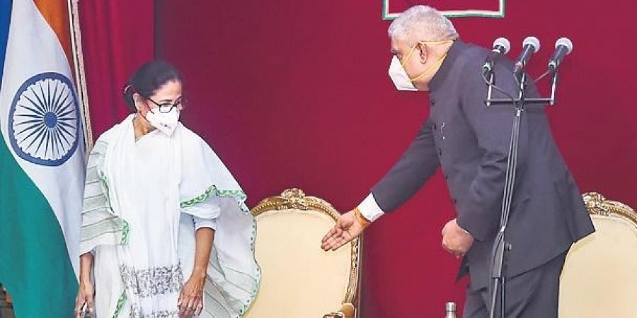 ಧನ್ಕರ್ ಅವರನ್ನು ರಾಜ್ಯಪಾಲ ಹುದ್ದೆಯಿಂದ ವಾಪಸ್ ಕರೆಸಿಕೊಳ್ಳಲು ಕೇಂದ್ರಕ್ಕೆ 3 ಬಾರಿ ಪತ್ರ: ಮಮತಾ ಬ್ಯಾನರ್ಜಿ
