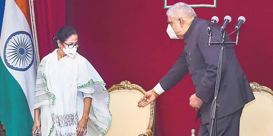 ಧನ್ಕರ್ ಅವರನ್ನು ರಾಜ್ಯಪಾಲ ಹುದ್ದೆಯಿಂದ ವಾಪಸ್ ಕರೆಸಿಕೊಳ್ಳಲು ಕೇಂದ್ರಕ್ಕೆ 3 ಬಾರಿ ಪತ್ರ: ಮಮತಾ ಬ್ಯಾನರ್ಜಿ