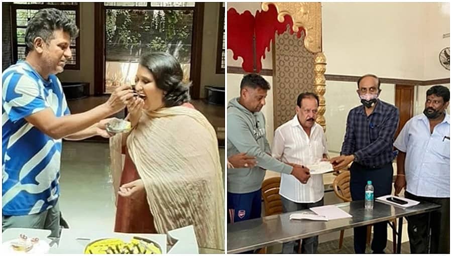 ಕನ್ನಡ ಚಲನಚಿತ್ರ ಕಾರ್ಮಿಕರಿಗೆ ನಟ ಶಿವರಾಜ್ ಕುಮಾರ್ 10 ಲಕ್ಷ ರೂ. ನೆರವು