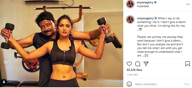 ಆರ್ ಜಿವಿ-ಅರಿಯಾನಾ