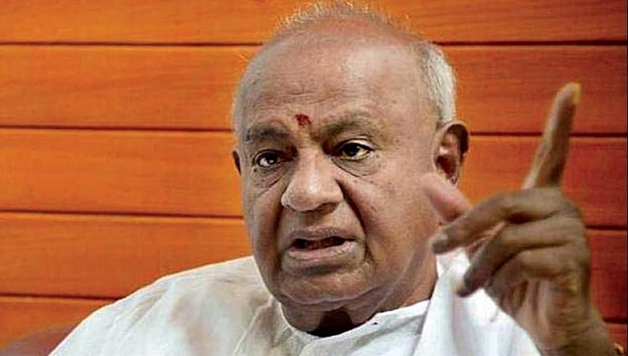 ಕೇಂದ್ರದ ರಾಜಕೀಯ ಭವಿಷ್ಯ ಬಿಜೆಪಿ, ಕಾಂಗ್ರೆಸ್ ಕೈಯಲ್ಲಿದೆ: ಹೆಚ್ ಡಿ ದೇವೇಗೌಡ 