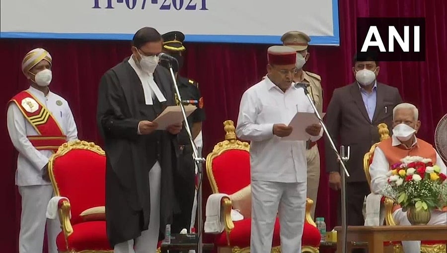 ರಾಜ್ಯದ 19ನೇ ರಾಜ್ಯಪಾಲರಾಗಿ ತಾವರ್ ಚಂದ್ ಗೆಹ್ಲೋಟ್ ಪ್ರಮಾಣವಚನ