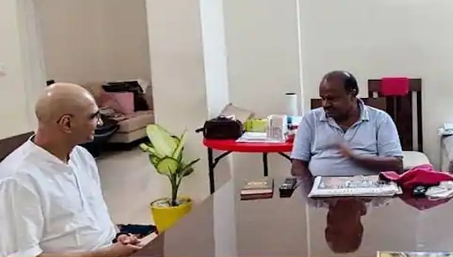 ನಟ ದರ್ಶನ್ ವಿವಾದ; ಇತ್ತೀಚಿಗೆ ಇಂದ್ರಜಿತ್ ಲಂಕೇಶ್‌ರನ್ನು ಭೇಟಿಯಾಗಿಲ್ಲ ಎಂದ ಎಚ್ ಡಿ ಕುಮಾರಸ್ವಾಮಿ