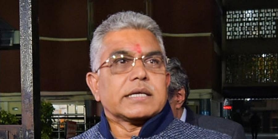 ಕೇಂದ್ರದ ನಿಧಿಗಾಗಿ ಭೀಕ್ಷೆ ಬೇಡಲು ಪ್ರಧಾನಿ ಮೋದಿ ಭೇಟಿ ಬಯಸುತ್ತಿರುವ ಮಮತಾ- ದಿಲೀಪ್ ಘೋಷ್