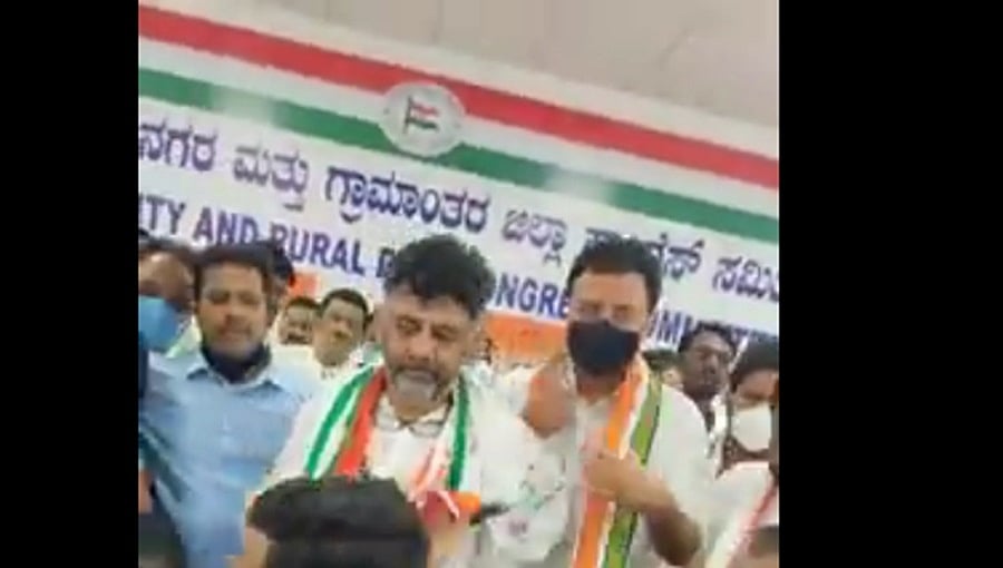 ರಾಜ್ಯದ ಜನತೆಗೆ ಬಿಜೆಪಿ ಒಂದು ದೊಡ್ಡ ಶಾಪ: ಡಿ ಕೆ ಶಿವಕುಮಾರ್