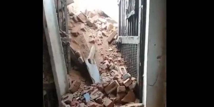 ಮಧ್ಯಪ್ರದೇಶ: ಕಾರಾಗೃಹದ ಗೋಡೆ ಕುಸಿತ, 22 ಕೈದಿಗಳಿಗೆ ಗಾಯ
