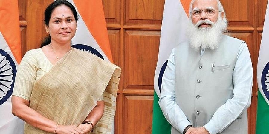 ಕೇಂದ್ರ ಸಚಿವ ಸಂಪುಟದಲ್ಲಿ ಸ್ಥಾನ ಪಡೆದ ಏಕೈಕ ಒಕ್ಕಲಿಗ ಮಹಿಳೆ ಶೋಭಾ ಕರಂದ್ಲಾಜೆ!