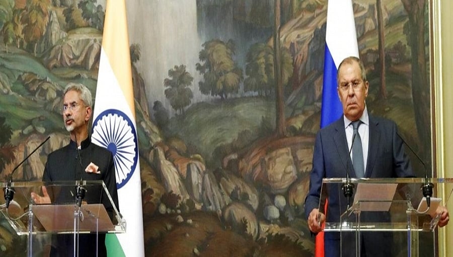 ರಷ್ಯಾದ ವಿದೇಶಾಂಗ ಸಚಿವರೊಂದಿಗೆ ಜೈಶಂಕರ್ ಪರಮಾಣು, ಬಾಹ್ಯಾಕಾಶ ಮತ್ತು ರಕ್ಷಣಾ ಸಹಕಾರದ ಕುರಿತು ಚರ್ಚೆ!
