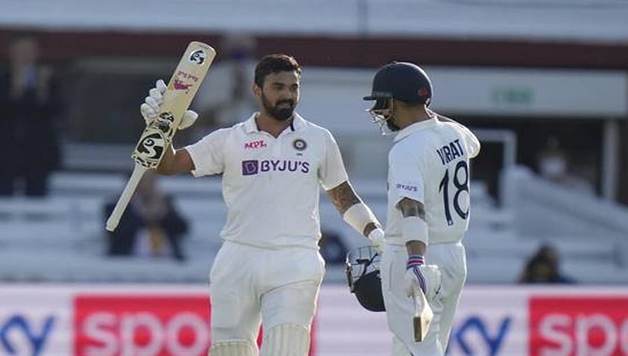 2ನೇ ಟೆಸ್ಟ್ ಪಂದ್ಯ: ಕೆಎಲ್ ರಾಹುಲ್ ಭರ್ಜರಿ ಶತಕ; ಮೊದಲ ದಿನದಾಟಕ್ಕೆ ಭಾರತ 276/3