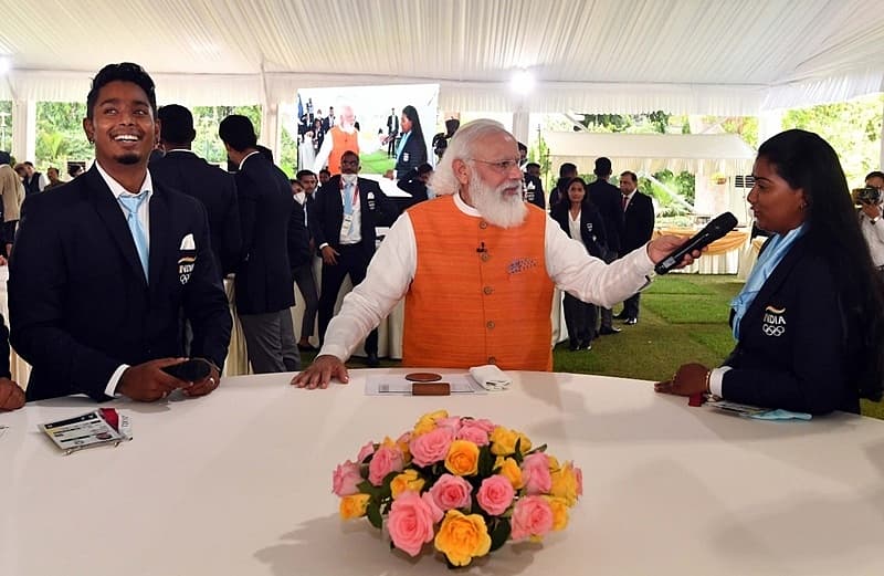 ಒಲಿಂಪಿಕ್ ಕ್ರೀಡಾಪಟುವಿನ ಮಾತಿಗೆ ಕಿವಿಯಾದ ಮೋದಿ