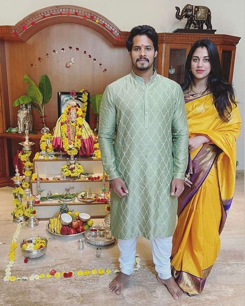 ನಟ ನಿಖಿಲ್ ಕುಮಾರ್ ಮತ್ತು ಪತ್ನಿ ರೇವತಿ