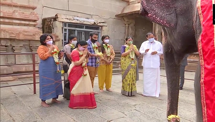 ಜೀವವಿಲ್ಲದ ಕಲ್ಲುಗಳಿಗೆ ಸಂಗೀತ ನೀಡಿದ ಕುಶಲಕರ್ಮಿಗಳಿಗೆ ವಂದನೆ: ಉಪ ರಾಷ್ಟ್ರಪತಿ ಎಂ ವೆಂಕಯ್ಯ ನಾಯ್ಡು