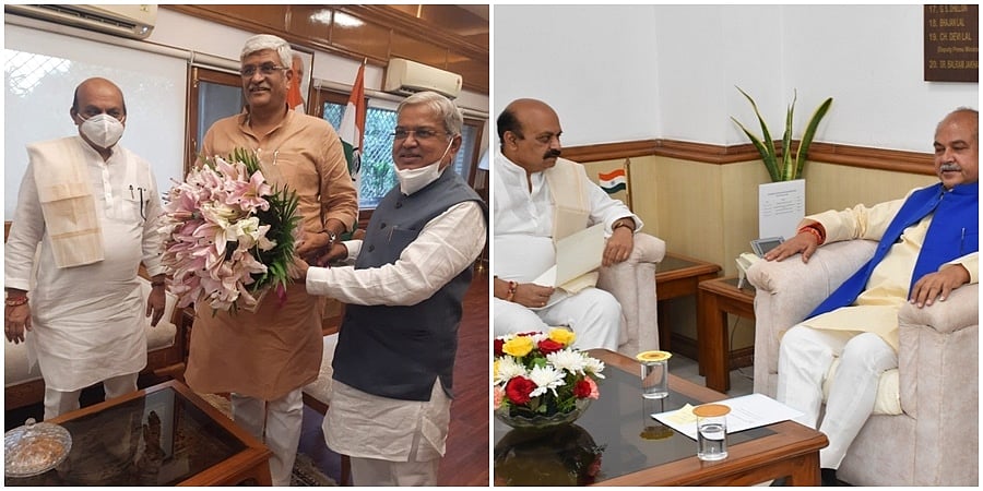 ಕೇಂದ್ರ ಸಚಿವರೊಂದಿಗೆ ಮುಖ್ಯಮಂತ್ರಿ ಭೇಟಿ: ಅಂತರರಾಜ್ಯ ಜಲ ವಿವಾದ ಹಾಗೂ ಕೃಷಿ ಅಭಿವೃದ್ಧಿ ಕುರಿತು ಚರ್ಚೆ