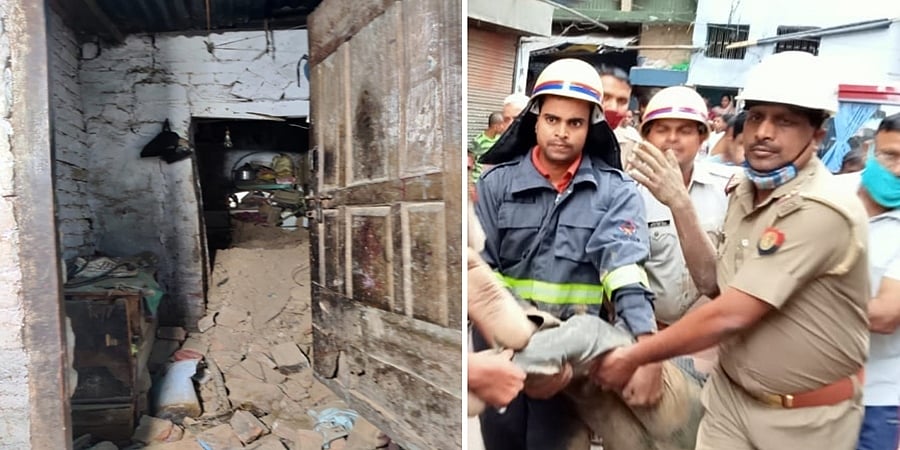 ಮನೆಯ ಮೇಲ್ಛಾವಣಿ ಕುಸಿದು ಮೂವರು ದುರ್ಮರಣ, ಗಾಯಾಳು ಸ್ಥಿತಿ ಗಂಭೀರ