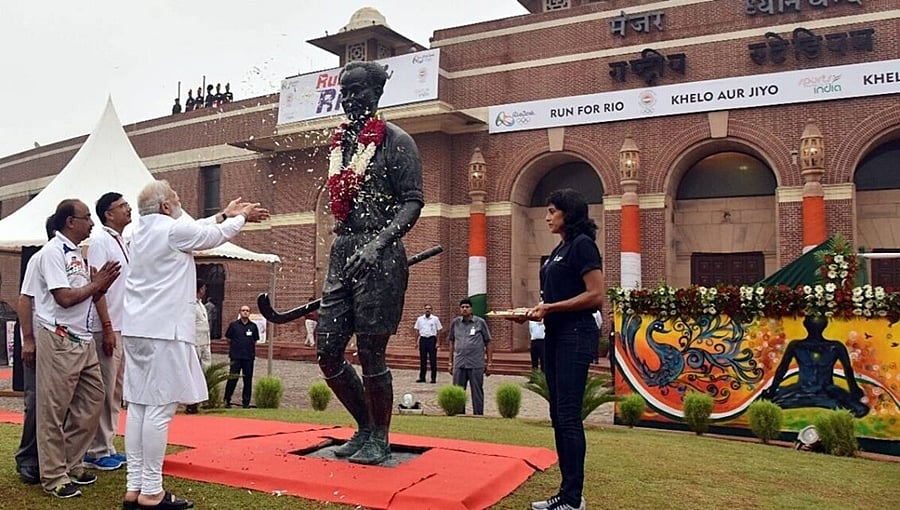ಖೇಲ್ ರತ್ನ ಪ್ರಶಸ್ತಿ: ಕ್ರೀಡಾಂಗಣದ ಹೆಸರು ಬದಲಾಯಿಸಿ- ಕಾಂಗ್ರೆಸ್ 