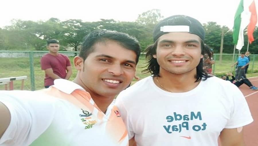 ಚಿನ್ನ ಗೆದ್ದ ಛೋಪ್ರಾಗೆ ತರಬೇತಿ ನೀಡಿದ್ದ ಕರ್ನಾಟಕದ ಕಾಶಿನಾಥ್ ನಾಯ್ಕ್ ಗೆ 10 ಲಕ್ಷ ರೂ. ಬಹುಮಾನ ಘೋಷಣೆ