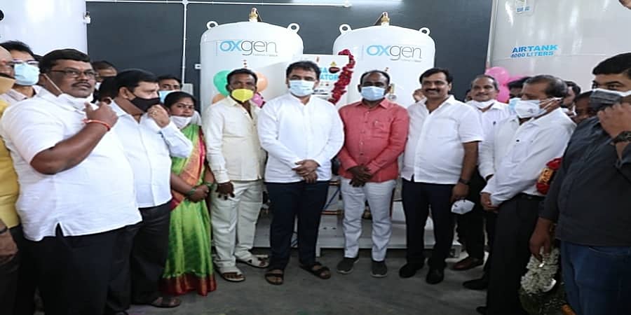 ರಾಮನಗರ: ಮಾಗಡಿ ತಾಲೂಕು ಆಸ್ಪತ್ರೆಯಲ್ಲಿ ಆಮ್ಲಜನಕ ಉತ್ಪಾದನಾ ಘಟಕ ಲೋಕಾರ್ಪಣೆ