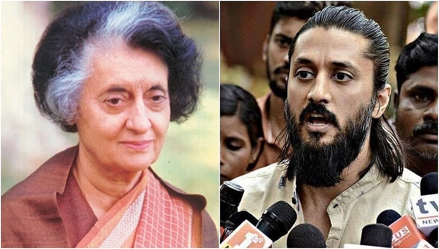 ಇಂದಿರಾ ಗಾಂಧಿ ಅವರಿಂದಲೇ ಕಾಂಗ್ರೆಸ್ ನ ಕುಟುಂಬ ರಾಜಕಾರಣಕ್ಕೆ ಅಡಿಪಾಯ: ನಟ ಚೇತನ್