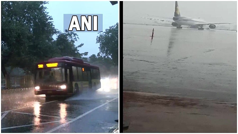 ರಾಜಧಾನಿ ದೆಹಲಿಗೆ ವರುಣಾಘಾತ: ಜಲ ದಿಗ್ಬಂಧನ; ವಾಹನ ಸಂಚಾರಕ್ಕೆ ಜನರ ಪರದಾಟ