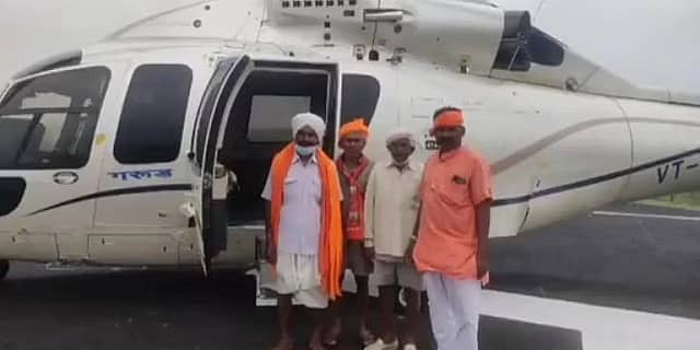 ಬುಡಕಟ್ಟು ಜನಾಂಗದ ನಾಲ್ವರಿಗೆ ಮಧ್ಯಪ್ರದೇಶ ಸಿಎಂ ಅಧಿಕೃತ ಹೆಲಿಕಾಪ್ಟರ್ ನಲ್ಲಿ ಪ್ರಯಾಣದ ಯೋಗ!