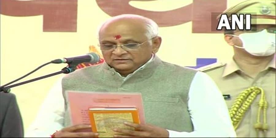 ಭೂಪೇಂದ್ರ ಪಟೇಲ್ ಸಂಪುಟ ವಿಸ್ತರಣೆ: ಗುಜರಾತ್ ನೂತನ ಸಚಿವರಾಗಿ 24 ಶಾಸಕರು ಪ್ರಮಾಣ