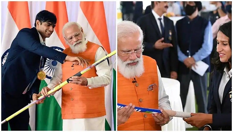 ಭವಾನಿ ದೇವಿ ಕತ್ತಿಗೆ 10 ಕೋಟಿ ರೂ.; ನೀರಜ್ ಜಾವಲಿನ್ ಗೆ 1.20 ಕೋಟಿ ರೂ. ತಲುಪಿದ ಬಿಡ್!
