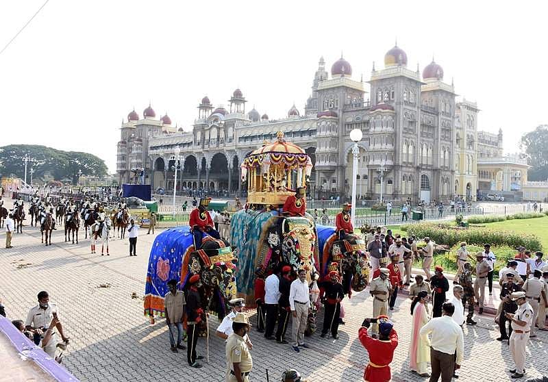 ಮೈಸೂರು: ವಿಶ್ವವಿಖ್ಯಾತ ಜಂಬೂ ಸವಾರಿ ಅರಮನೆ ಆವರಣಕ್ಕೆ ಸೀಮಿತ