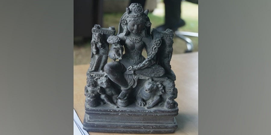 ಜಮ್ಮು-ಕಾಶ್ಮೀರದಲ್ಲಿ 1,200 ವರ್ಷ ಹಳೆಯ ದುರ್ಗಾ ಮಾತೆ ವಿಗ್ರಹ ಪತ್ತೆ!