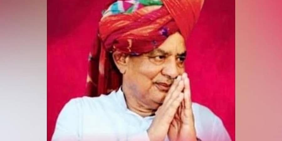 ರಾಜಸ್ಥಾನ ಕಾಂಗ್ರೆಸ್ ನಾಯಕ ಭನ್ವರ್ ಲಾಲ್ ಶರ್ಮಾ ನಿಧನ
