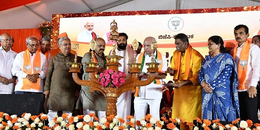 ರಾಜಾಹುಲಿ ಘರ್ಜನೆಗೆ ಕಾಂಗ್ರೆಸ್ ತತ್ತರಿಸಿದೆ, ಸಿದ್ದರಾಮಯ್ಯಗೆ ಅರಳು ಮರಳು ಹೊರತು ಯಡಿಯೂರಪ್ಪಗಲ್ಲ: ಸಿಎಂ ಬೊಮ್ಮಾಯಿ
