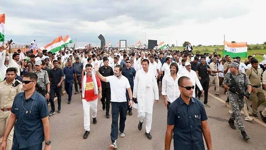ರಾಜ್ಯದಲ್ಲಿ 'ಯಾತ್ರೆ'ಗಳದ್ದೇ ಕಾರುಬಾರು; ಭಾರತ್ ಜೋಡೋ ದರ್ಬಾರು; ಡಿಸೆಂಬರ್ ನಲ್ಲಿ ಕಾಂಗ್ರೆಸ್ ಯಾತ್ರೆ ಶುರು!