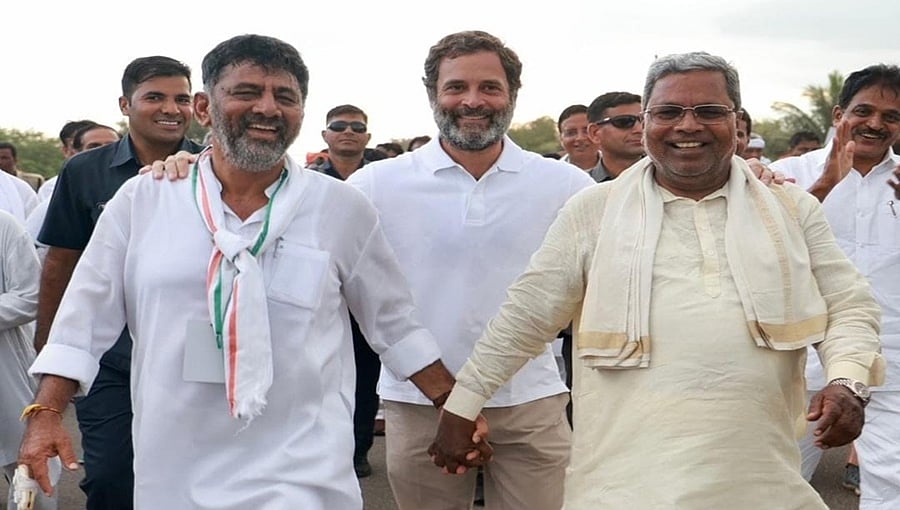 1000 ಕಿಮೀ ಕ್ರಮಿಸಿದ ರಾಹುಲ್ ಗಾಂಧಿ ಭಾರತ್ ಜೋಡೋ ಯಾತ್ರೆ: ಬಳ್ಳಾರಿಯಲ್ಲಿ ಕಾಂಗ್ರೆಸ್ ಮೆಗಾ ರ್ಯಾಲಿ