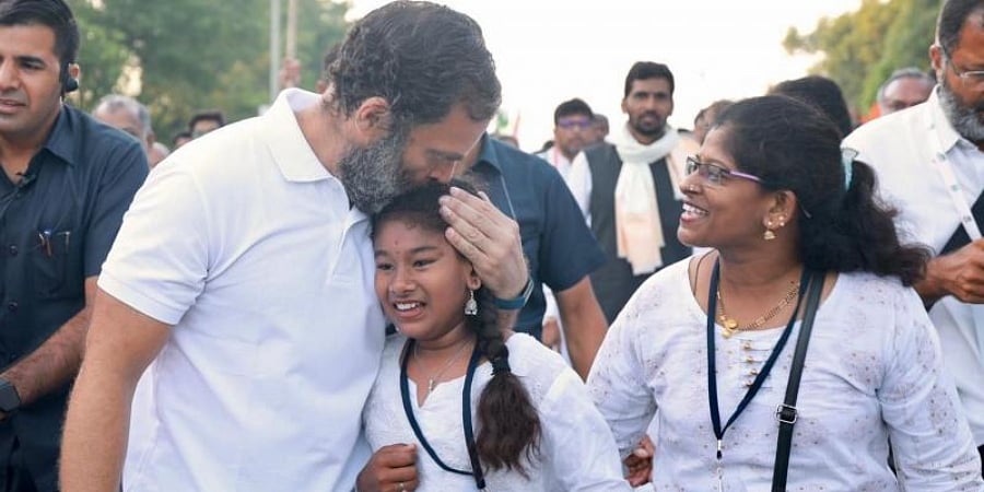 ತೆಲಂಗಾಣ ಪ್ರವೇಶಿಸಿದ ರಾಹುಲ್ ಗಾಂಧಿ ನೇತೃತ್ವದ ಭಾರತ್ ಜೋಡೋ ಯಾತ್ರೆ