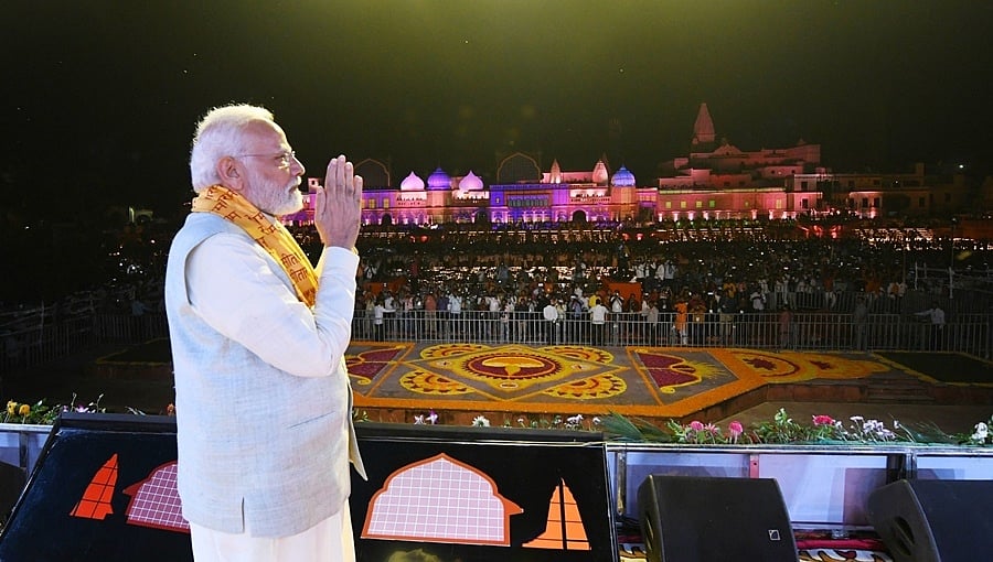 ದೇಶದ ಜನತೆಗೆ ಬೆಳಕಿನ ಹಬ್ಬ 'ದೀಪಾವಳಿ' ಶುಭಾಶಯ ಕೋರಿದ ಪ್ರಧಾನಿ ಮೋದಿ