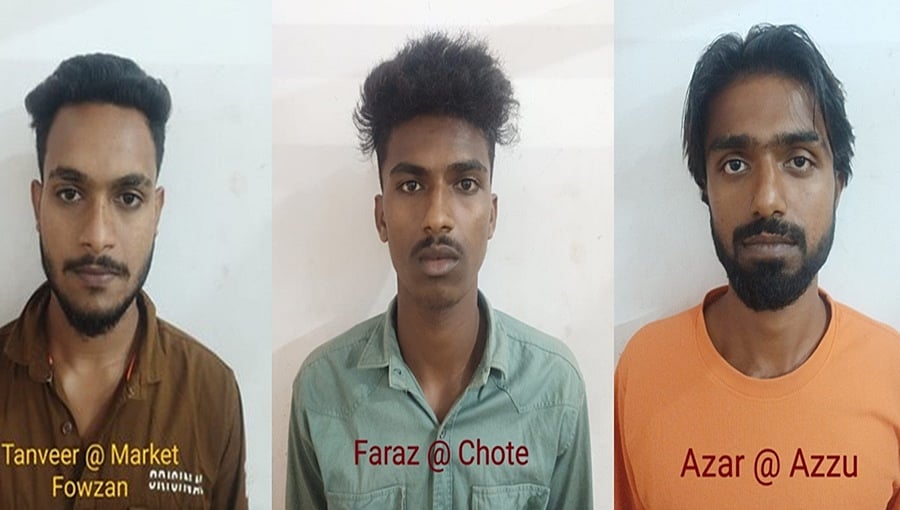 ಶಿವಮೊಗ್ಗ ಗಲಭೆ ಪ್ರಕರಣ: ಮೂವರ ಬಂಧನ, ಪೊಲೀಸರಿಂದ ರೂಟ್ ಮಾರ್ಚ್