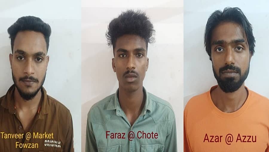 ಶಿವಮೊಗ್ಗ ಗಲಭೆ ಪ್ರಕರಣ: ಮೂವರ ಬಂಧನ, ಪೊಲೀಸರಿಂದ ರೂಟ್ ಮಾರ್ಚ್