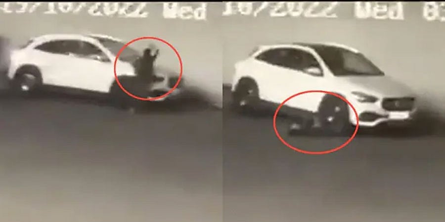 ಭೀಕರ ವೀಡಿಯೋ: ಪರಸ್ತ್ರೀ ಸಂಗ ಬಯಲು ಮಾಡಿದ ಪತ್ನಿ ಮೇಲೆ ಕಾರು ಹತ್ತಿಸಿದ ಚಿತ್ರ ನಿರ್ಮಾಪಕ!