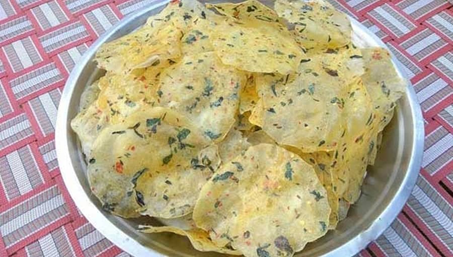ಆಲೂಗಡ್ಡೆ ಹಪ್ಪಳ