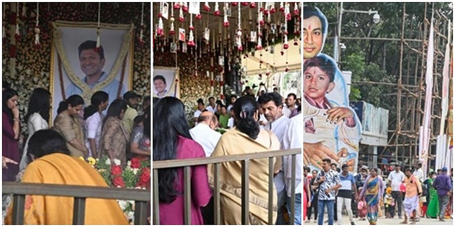 ಅಪ್ಪು ಮೊದಲ ವರ್ಷದ ಪುಣ್ಯ ಸ್ಮರಣೆ: ನಾಡಿನಾದ್ಯಂತ ಭಾವಪೂರ್ಣ ಆಚರಣೆ; ಫೋಟೋಗಳು