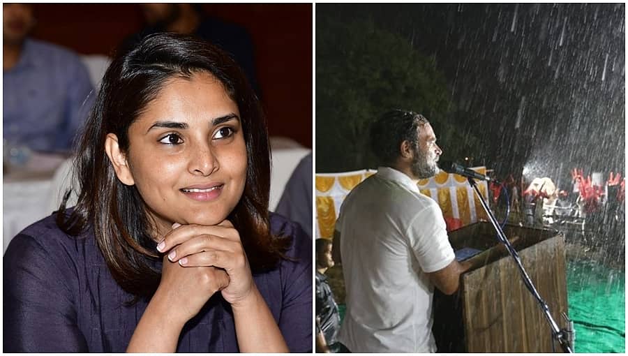 ಮಳೆಯಲ್ಲೇ ರಾಹುಲ್ ಗಾಂಧಿ ಭಾಷಣ ಮಾಡಿದ್ದು ಸುದ್ದಿಯೇ ಅಲ್ಲ: ರಮ್ಯಾ!