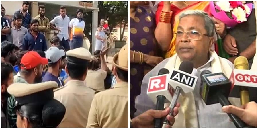 ಪಿಎಸ್ ಐ ನೇಮಕಾತಿ ಪ್ರಕರಣದ ಸಂತ್ರಸ್ತರಿಗೆ ಡಿವೈಎಸ್ಪಿ ಕಪಾಳ ಮೋಕ್ಷ, ಮನುಷ್ಯತ್ವವಿಲ್ಲದ ಸರ್ಕಾರ- ಸಿದ್ದು