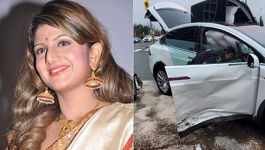 ಕೆನಡಾದಲ್ಲಿ ನಟಿ ರಂಭಾ ಕಾರು ಭೀಕರ ಅಪಘಾತ: ಪುತ್ರಿಗೆ ಗಾಯ
