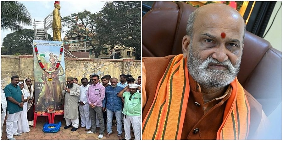 ಹುಬ್ಬಳ್ಳಿ ಈದ್ಗಾ ಮೈದಾನದಲ್ಲಿ ಟಿಪ್ಪು ಜಯಂತಿ ಆಚರಣೆಗೆ ಅವಕಾಶ ನೀಡಿ ಬಿಜೆಪಿ ದೇಶದ್ರೋಹಿಗಳನ್ನು ಬೆಳೆಸುತ್ತಿದೆ: ಮುತಾಲಿಕ್