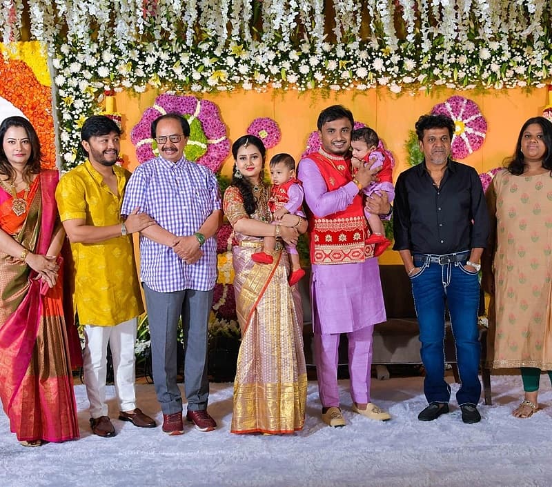 ನಟಿ ಅಮೂಲ್ಯ ಜಗದೀಶ್ ದಂಪತಿಯ ಅವಳಿ ಮಕ್ಕಳ ನಾಮಕರಣ ಸಮಾರಂಭ