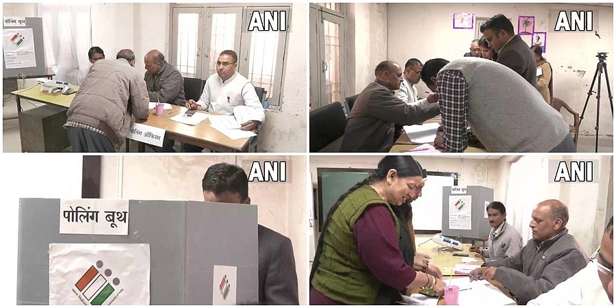 ಹಿಮಾಚಲ ಪ್ರದೇಶ ವಿಧಾನಸಭೆ ಚುನಾವಣೆ: 68 ಕ್ಷೇತ್ರಗಳಿಗೆ ಮತದಾನ ಆರಂಭ, 412 ಅಭ್ಯರ್ಥಿಗಳ ಭವಿಷ್ಯ ಇಂದು ನಿರ್ಧಾರ