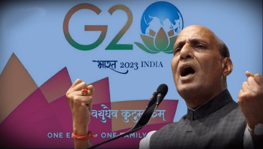 ಏನಿದು ಜಿ20 ಲೋಗೋ ವಿವಾದ?:ನಮ್ಮ ಸಂಸ್ಕೃತಿಯನ್ನು ಮರೆತುಬಿಡಬೇಕೇ? ಎಂದು ರಕ್ಷಣಾ ಸಚಿವ ರಾಜನಾಥ್ ಸಿಂಗ್ ಗುಡುಗಿದ್ದೇಕೆ?