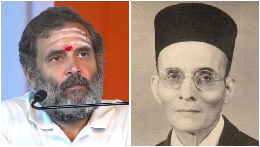 ಸಂವಿಧಾನದಲ್ಲಿ ಸಾವರ್ಕರ್ ಧ್ವನಿ ಇದೆಯೆ?: ರಾಹುಲ್ ಪ್ರಶ್ನೆ
