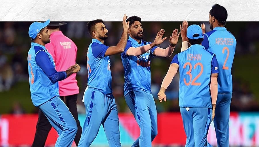 ನ್ಯೂಜಿಲ್ಯಾಂಡ್ ವಿರುದ್ಧ ಟಿ20 ಸರಣಿ: ಮಳೆಯಿಂದಾಗಿ 3ನೇ ಪಂದ್ಯ ರದ್ದು; ಡಕ್ವರ್ಥ್ ಲೂಯಿಸ್ ನಲ್ಲೂ 'ಟೈ', ಸರಣಿ ಭಾರತ ಕೈವಶ!